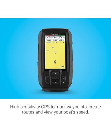 Garmin Striker Vivid 4cv Bundle with Transducer and Cover | 4 Color Fishfinder | Vivid Scanning Sonar | 010-02550-00 - Buy Online on SooperMarket.com