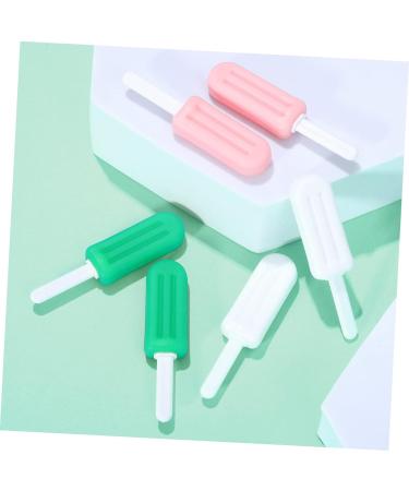 Didiseaon 12 Pcs Popsicle Silicone Chew Chewies Retainer Container Case Device Smile Direct Adult Pacifier Silicone Pacifier Jaw Retainer Holder Case Silica Gel Invisible Chew Stick mediumx2pcs As Shownx2pcs - Buy Online on SooperMarket.com