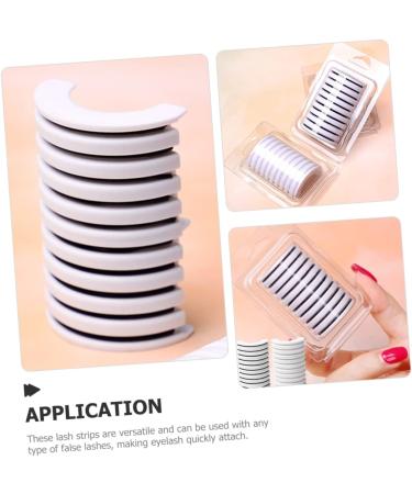 Mikinona 6 Boxes Eyelash Applicator Strips Lash Glue Liners Lash Glue Replacement Self-adhesive Strips Resin Glue Eyelash Strips for Lash Extensions - Buy Online on SooperMarket.com