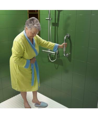 Brushed Nickel Shower Grab Bar w/Anti-Slip Knurled Grip 12 Inch Munzong Stainless Steel Bathroom Grab Bars Safety Bar Balanced Handrail Handicap Injury Elderly Senior Assist Support Shower Handle 12IN Brushed Nickel - Buy Online on SooperMarket.com