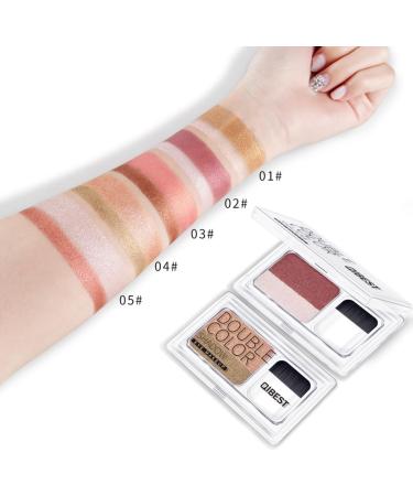 Beavorty with Shadow Makeup Eyeshadow Eye Colors Two Pearl Gradient Seal Brush - Buy Online on SooperMarket.com