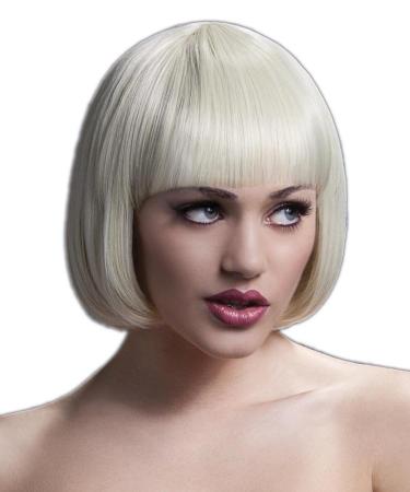Women short blonde bob fever mia wig