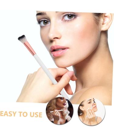 Beavorty highlighter Powder Makeup Brush white women makeup brush makeup brushes for nose 18.50X1.00X1.00CM White - Buy Online on SooperMarket.com