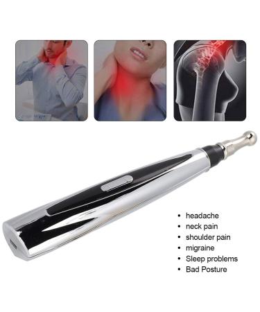 Qkiss USB Electric Acupuncture Pen - Pain Relief & Stress Reduction Massage Device | International Shipping - Buy Online on SooperMarket.com