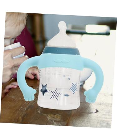 ibasenice 6 Pcs Bottle Handle Bottle Grip Bottle Grip Bottle Grip Silicone Bottle Grip Handle Milk Bottle Grips Silicone Soft Child Feeding Bottle 14.00X5.00X5.00CMx3pcs Sky-bluex3pcs - Buy Online on SooperMarket.com