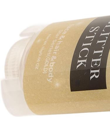 Gold Body Glitter Stick - Holographic Sparkling Face Makeup for Festivals & Parties - Easy Clean Adhesive Sequin Glitter - Buy Online on SooperMarket.com