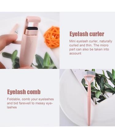 Dajidafu 2 Pieces Eyelash Curlers Brush Comb Tint Kit Beauty Tool Eye-lash Lashs Steal Curler Refills for Adults Women - Buy Online on SooperMarket.com