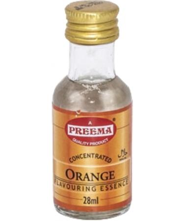 Preema | Orange Flavouring Essence 12X28ml X 12 Trays (144 Bottles) | Prefect For Baking | Halal | Premium Quality