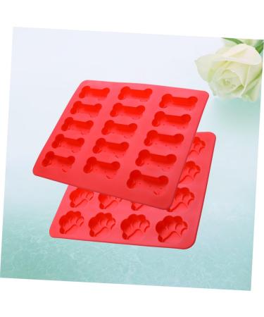 FRCOLOR 6 Pcs Cajas para Con Chocolate Cookie Cake Silicone Cupcake Cake Mold Silicone Dog Bone Cake Molding Dog Paw Cake Mold Cake Mold for Baking Animal Cute mediumx3pcs - Buy Online on SooperMarket.com