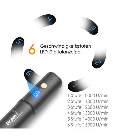 Dr.Pen Ultima A8S Microneedling Pen - Professional Dermapen for Face Body & Hair Growth | 7 Cartridges Included | Ideal Mother's Day Gift for Women - Buy Online on SooperMarket.com