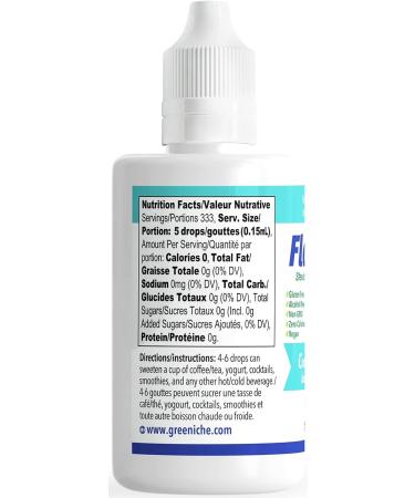Greeniche Natural Flavorall Liquid Flavoured Stevia - Cool Cotton Candy 50ml - Buy Online on SooperMarket.com