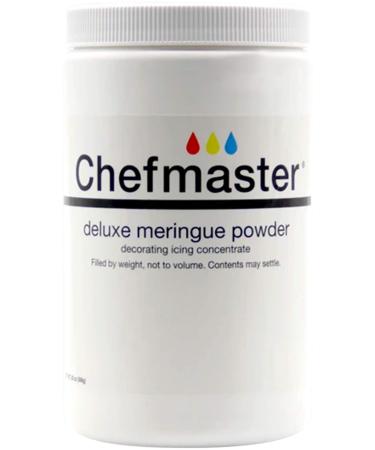 Chefmaster - Meringue Powder - Eggwhite Substitute - 20oz - Create Delicious Dessert Toppings Stabilize Icing and Meringue - Made in the USA