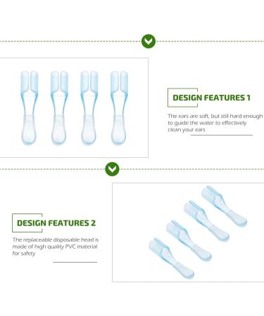 3 Sets Healeved Ear Spoons Earwax Remover - Practical Ear Picks Tips - Assorted Colors - 4.4X1.5X1.5CMx3pcs - Buy Online on SooperMarket.com