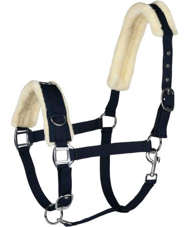 HORZE Dark Blue Lunging Cavesson for Horses - Buy Online on SooperMarket.com