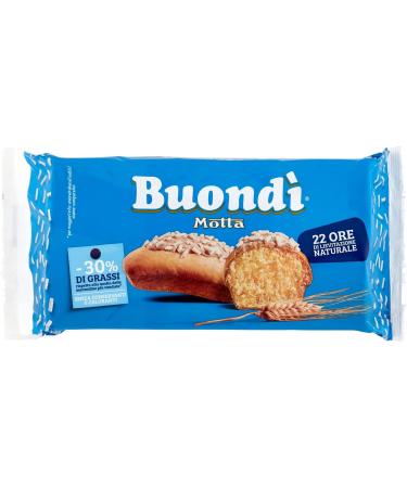 Buy 3x Motta Buondi 'Classico' Italian Cakes - 6x 33g | Authentic Italian Treats | International Shipping - Buy Online on SooperMarket.com