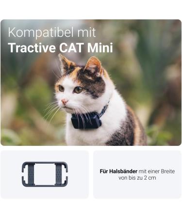 Tractive Mounting Clips for CAT Mini GPS Tracker - 2 PCS | Safe Adventures for Cats | One Size Clip Mount - International Shipping Available - Buy Online on SooperMarket.com
