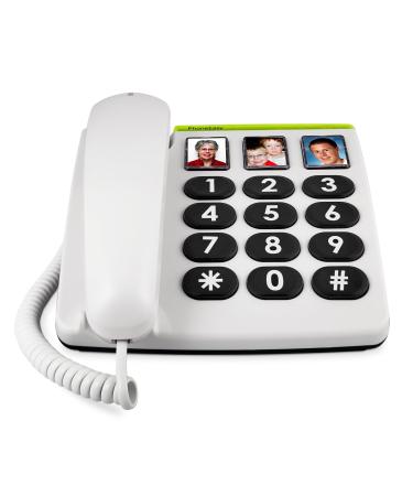 Doro 331ph Big Button Corded Telephone - White