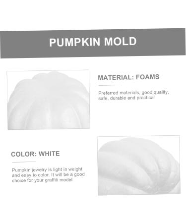 ibasenice 40 Pcs Foam Simulation Pumpkin Creative Diy Simulation Pumpkin Mold Halloween Foam Decorations Diy Halloween Crafts Ornaments for Kids Pumpkin Jewelry White Mini Child Model Whitex4pcs 8X8CMx4pcs - Buy Online on SooperMarket.com