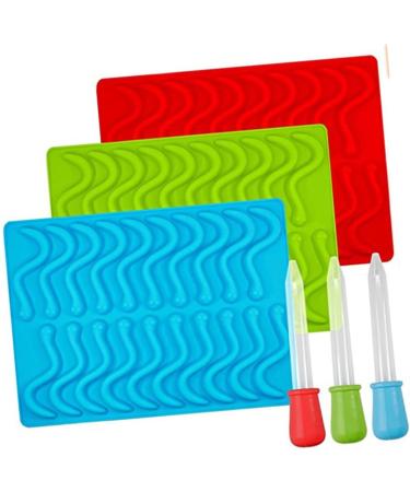 Alipis Silicone Molds Food Molds Bakery Jelly Mold Candy Molds Polymer Clay Molds Ice Cubes Dropper Biscuit medium Assorted Color - Buy Online on SooperMarket.com