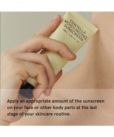 ONE THING Centella Moisturizing Sunscreen | CICA Soothing & Hydrating UV Protection | Reef-Friendly Mineral Cream for Sensitive Skin | Korean Skincare 1.69 Fl Oz - Buy Online on SooperMarket.com