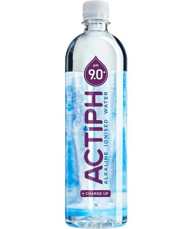 Alkaline Ionised Spring Water pH9+ (12x 1L) Purified with Electrolytes Clean and Smooth Taste (12x 1000ml)