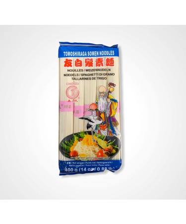 Chunsi wheat noodles (Tomoshiraga seeds) 1 400 g (1 pack)