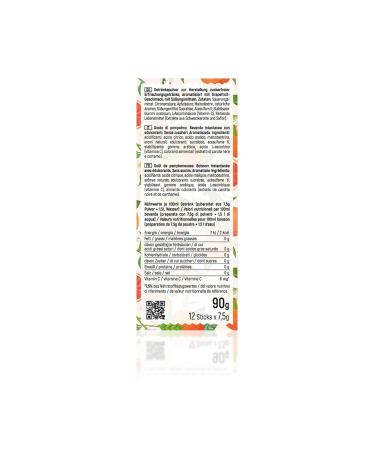 Intick Sugar-Free Instant Drink - Grapefruit | Vegan Low-Calorie Vitamin C | 12 x 1.5L Pack - Refreshing Beverage Powder - Buy Online on SooperMarket.com