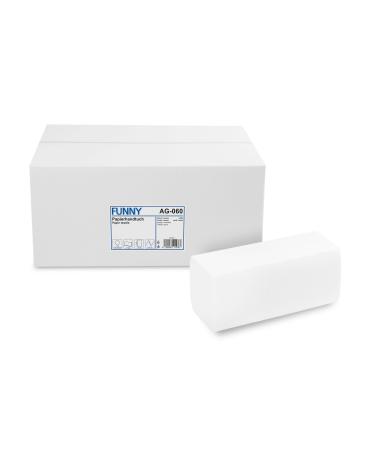 Funny paper towels bright white cellulose ZZ/V-fold 4000 pieces in a box 24.5 x 22 cm 2-ply 4000 pieces (1 pack) Single