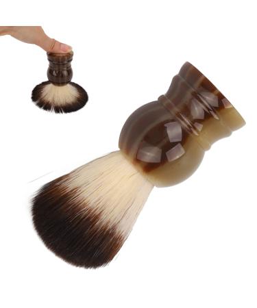 Hair Shaving Brush Quick Drying Easy to Clean Hair Shaving Brush with Curved Handle Hair Tool for Barber