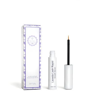 LAVEDA Premium Eyelash Growth Serum - New Formula - Eyelash Serum Boosts Natural Lash Growth for Thicker  Fuller Lashes and Eyebrows