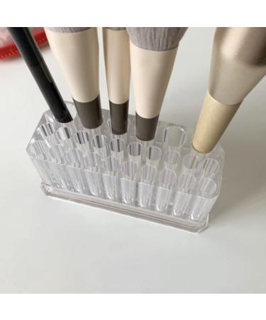 Eyeliner Holder Organizer Transparent 26 Slots PS Material Widely Used Lip Liner Organizer Practical for Makeup Brushes for Makeup Artist - Buy Online on SooperMarket.com