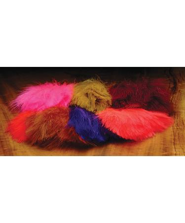 Hareline Marabou Strung Blood Quills 1/4oz Package Golden Olive