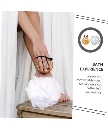 CANIGHT 2pcs Bath Ball Loofah - Exfoliating Sponge & Cute Xmas Themed Shower Puff - Ideal for Holiday Gifts - Buy Online on SooperMarket.com