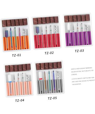 POPETPOP 2 Sets Cuticle Drill Bit Nail Drill Bits for Acrylic Nail Drill Tool Nail Drill Heads Nail Bits Nail Grinding Head Drill Bits for Nails Nail File Bits Pedicure Bits Nail Polish Gel 6.5x5.5cmx2pcs Pinkx2pcs - Buy Online on SooperMarket.com