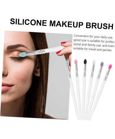 MUSISALY 6pcs Eye Shadow Brush Makeup Tools Sponge Eyeshadow Applicator Dual Sided Eyeshadow Brush - Buy Online on SooperMarket.com