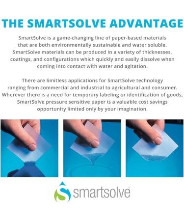 SmartSolve - IT118942 2pt Water-Soluble Translucent Paper 8.5" x 11" White (Pack of 25) - Buy Online on SooperMarket.com
