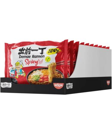Nissin Demae Ramen Spicy 10x100g - Buy Online on SooperMarket.com