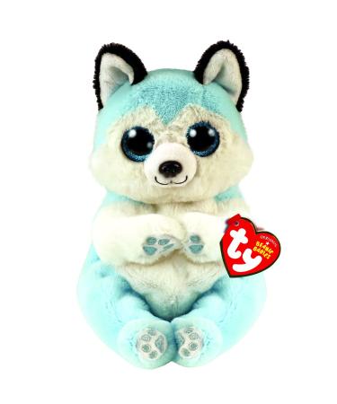 TY Toys Beanie Baby Blue Husky Thunder - 15 CM (2009299) Thunder Blue Husky
