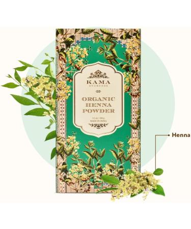 Kama Ayurveda 100% Organic Henna Powder 100g - Buy Online on SooperMarket.com