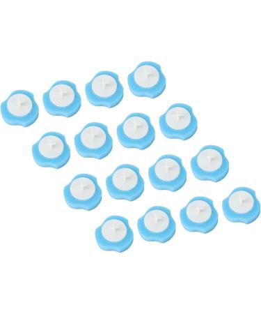 Disposable Toilet Brush Refills 16pcs Sponge Head Easily Clean Every Corner of Bathroom Water Soluble One Time Use Widely Use - Buy Online on SooperMarket.com