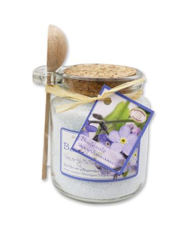 Florex Bath Salt Forget-me-not Glass with Wooden Spoon 300 g