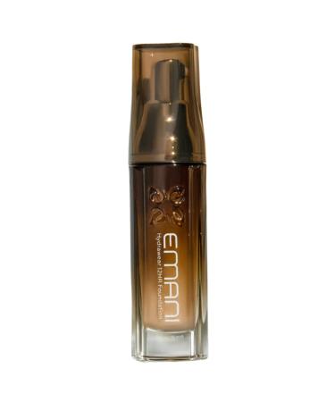 Emani HydraWear PLUS New Formula with Niacinamide  2% Hyaluronic Acid  Full HD Coverage Foundation. Acne Safe for All Skin Types. Firming & Anti-Aging for Smoother Skin Looking Skin  Natural Beige (Light)