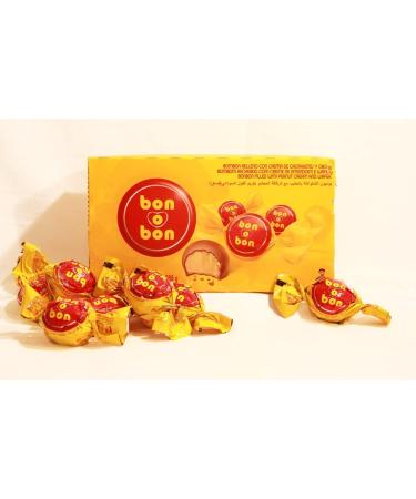 Bon O Bon Bonbons with Peanut Cream Filling and Wafer 450 Grs.Two Pack 15.87 Ounce (Pack of 1)Two Pack - Buy Online on SooperMarket.com
