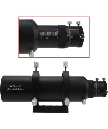 Alstar 60mm Deluxe Finder & Guidescope Kit with 1.25 Double Helical Focuser - Buy Online on SooperMarket.com