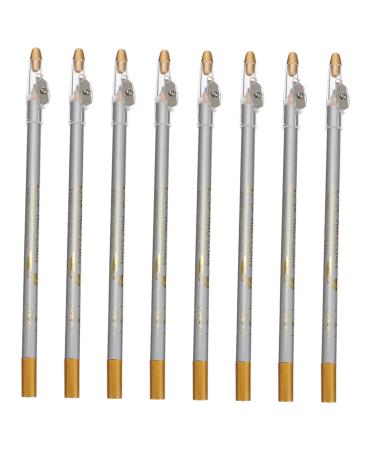 WOONEKY 8pcs Pencil Sharpener Eyebrow Pencil Beauty Eyebrow Pencil Eyeliner Pencils Eyebrow Pen Pencil