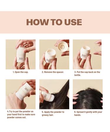 Hair Volume Powder - Instant Conceal Hair Loss Root Touch Up Styling Powder for Men & Women - 10g (White - Buy Online on SooperMarket.com