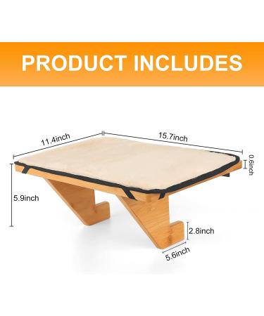 Hooxincci Cat Window Perch - Durable Bamboo Hammock for Indoor Cats - Buy Online on SooperMarket.com