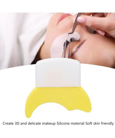 Silicone Aid Short Handle Winged Tip for Makeup with Brush Auxiliary for Eyelashes Eye Shadow Lipstick Positioning Soft and Flexible Material - Buy Online on SooperMarket.com