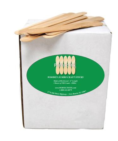 6 Jumbo Craft Sticks - Pack of 1 000ct 1000ct