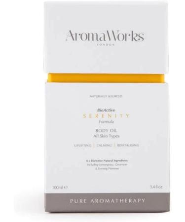 Buy Serenity Body Oil by Aromaworks - Unisex 3.4 oz | International Shipping Available - Buy Online on SooperMarket.com
